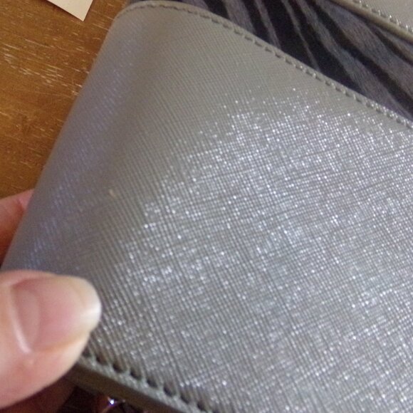 NEW SHARIF GRAY SMALL CROSSBODY BAG - Picture 10 of 13